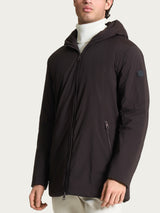 Piumerino Parka in lana con cappuccio Marroni Uomo - Ragno