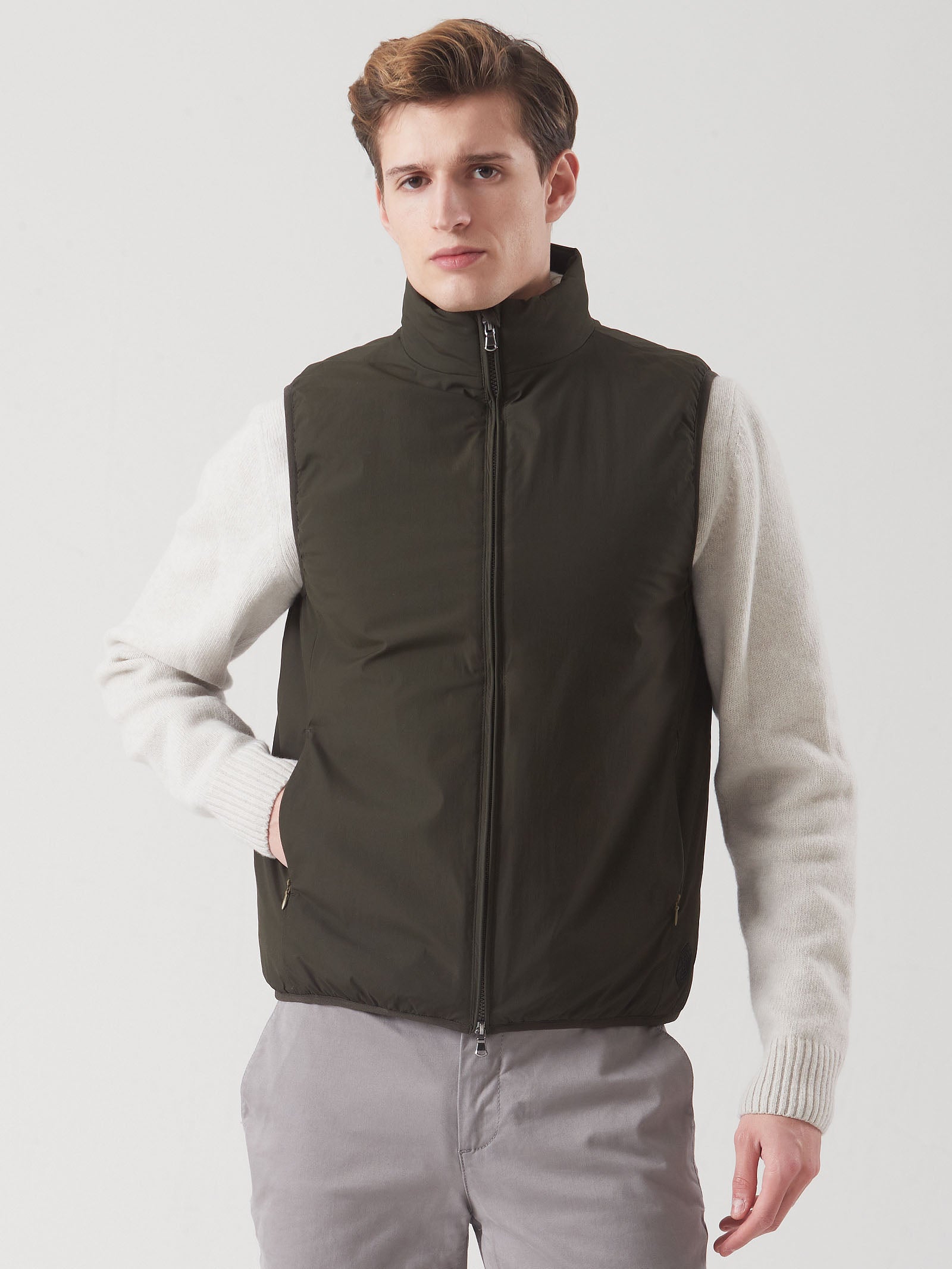 Piumerino - Gilet imbottito in lana -  - Ragno