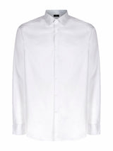 Camicia classica in popeline di cotone -  - Ragno