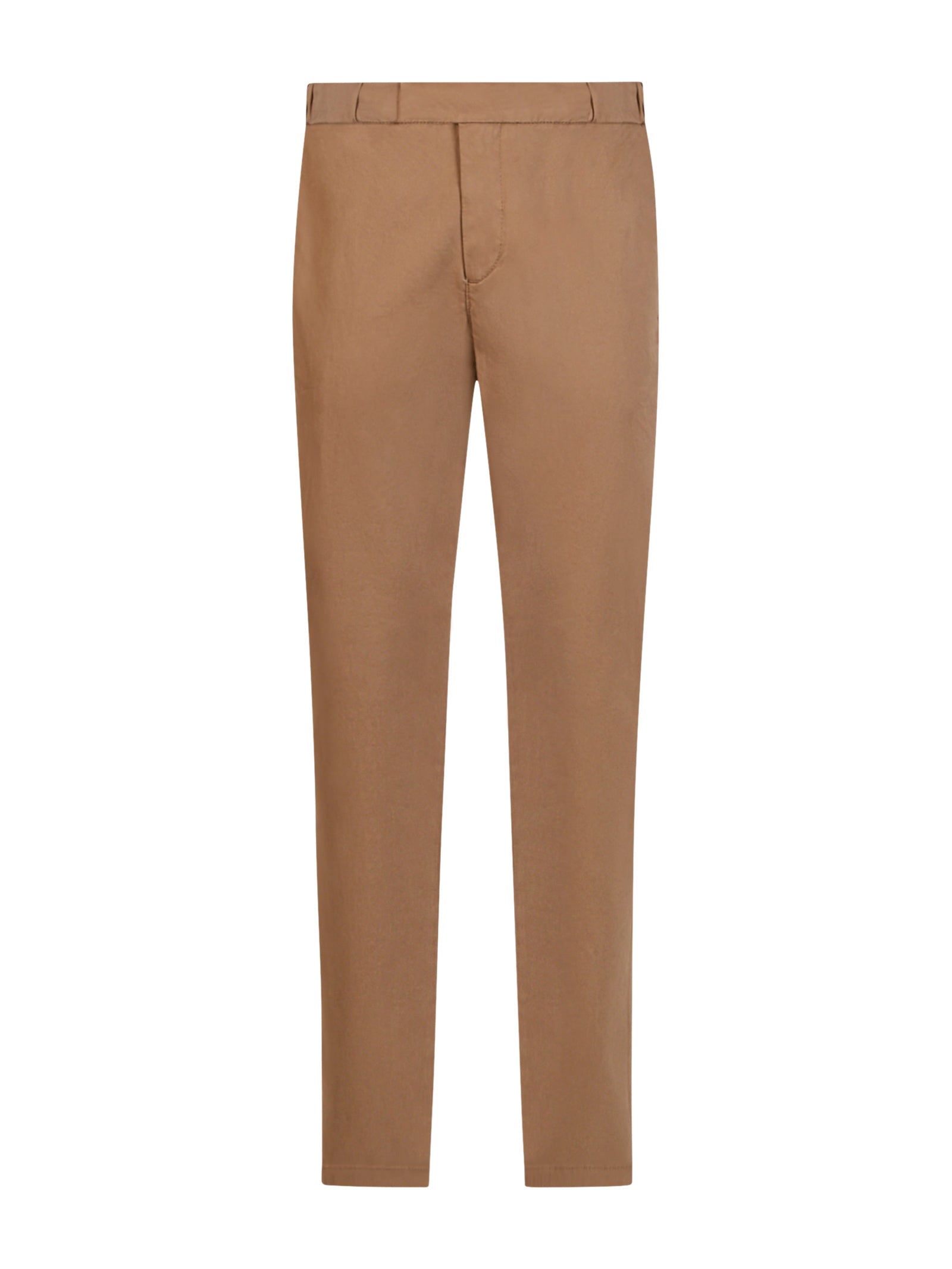 Pantalone jogger in Twill di cotone elasticizzato -  - Ragno