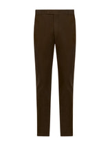 Pantalone jogger in Twill di cotone elasticizzato -  - Ragno