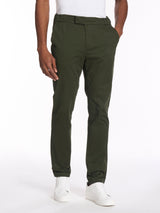 Pantalone jogger in Twill di cotone elasticizzato -  - Ragno