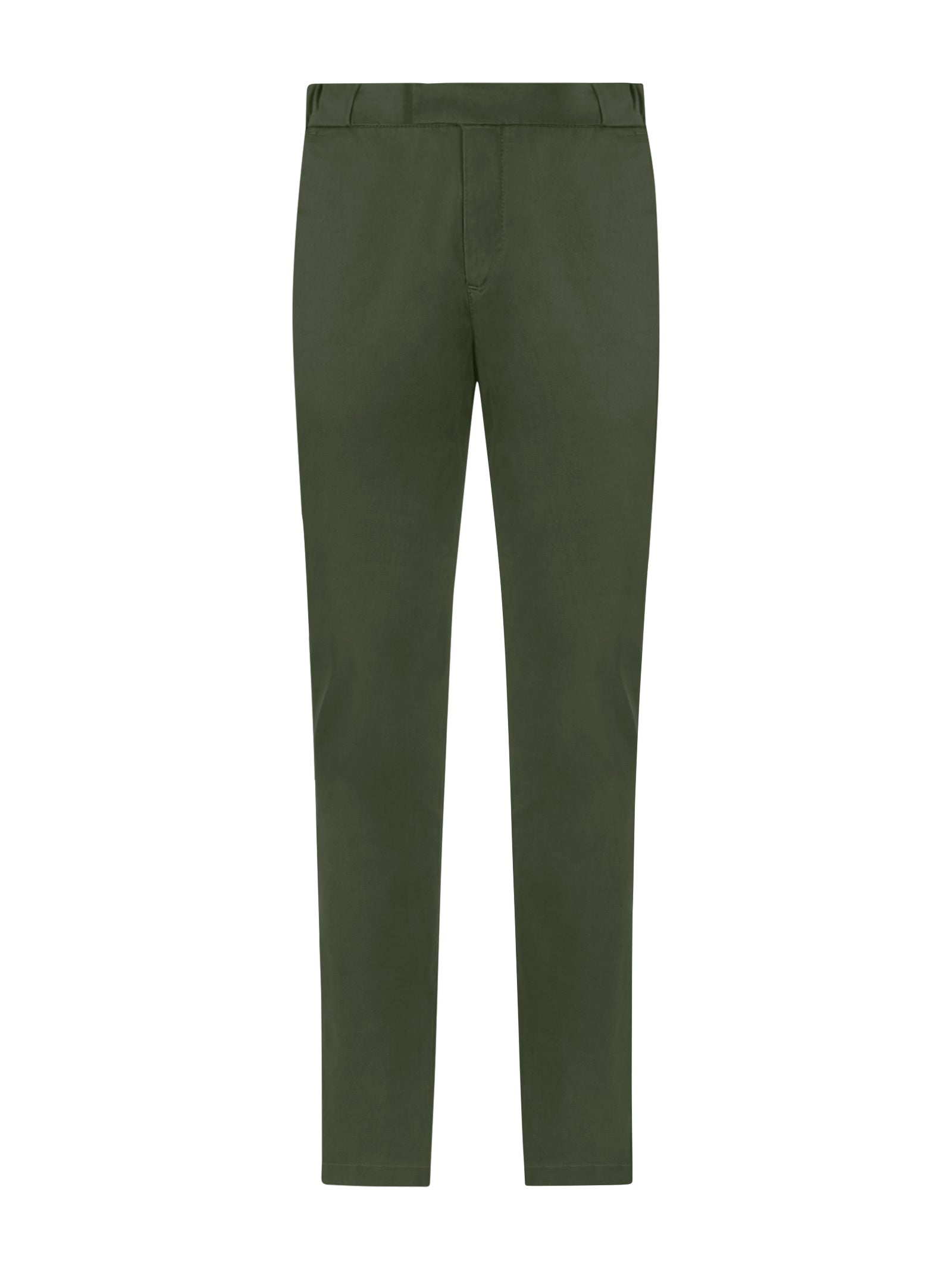 Pantalone jogger in Twill di cotone elasticizzato -  - Ragno