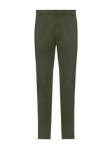 Pantalone jogger in Twill di cotone elasticizzato -  - Ragno