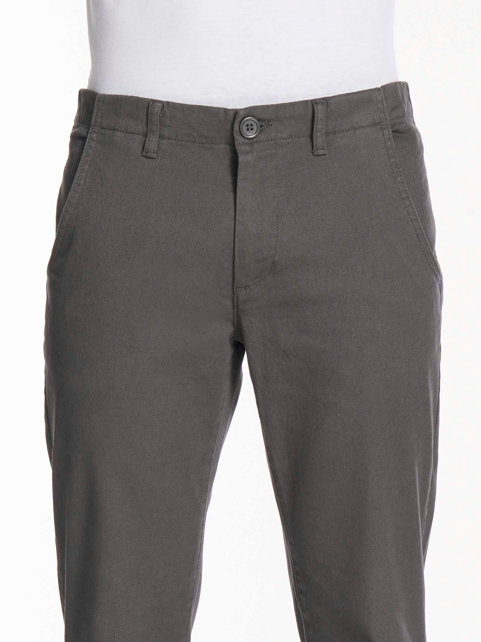 Pantalone chino in cotone elasticizzato raw -  - Ragno