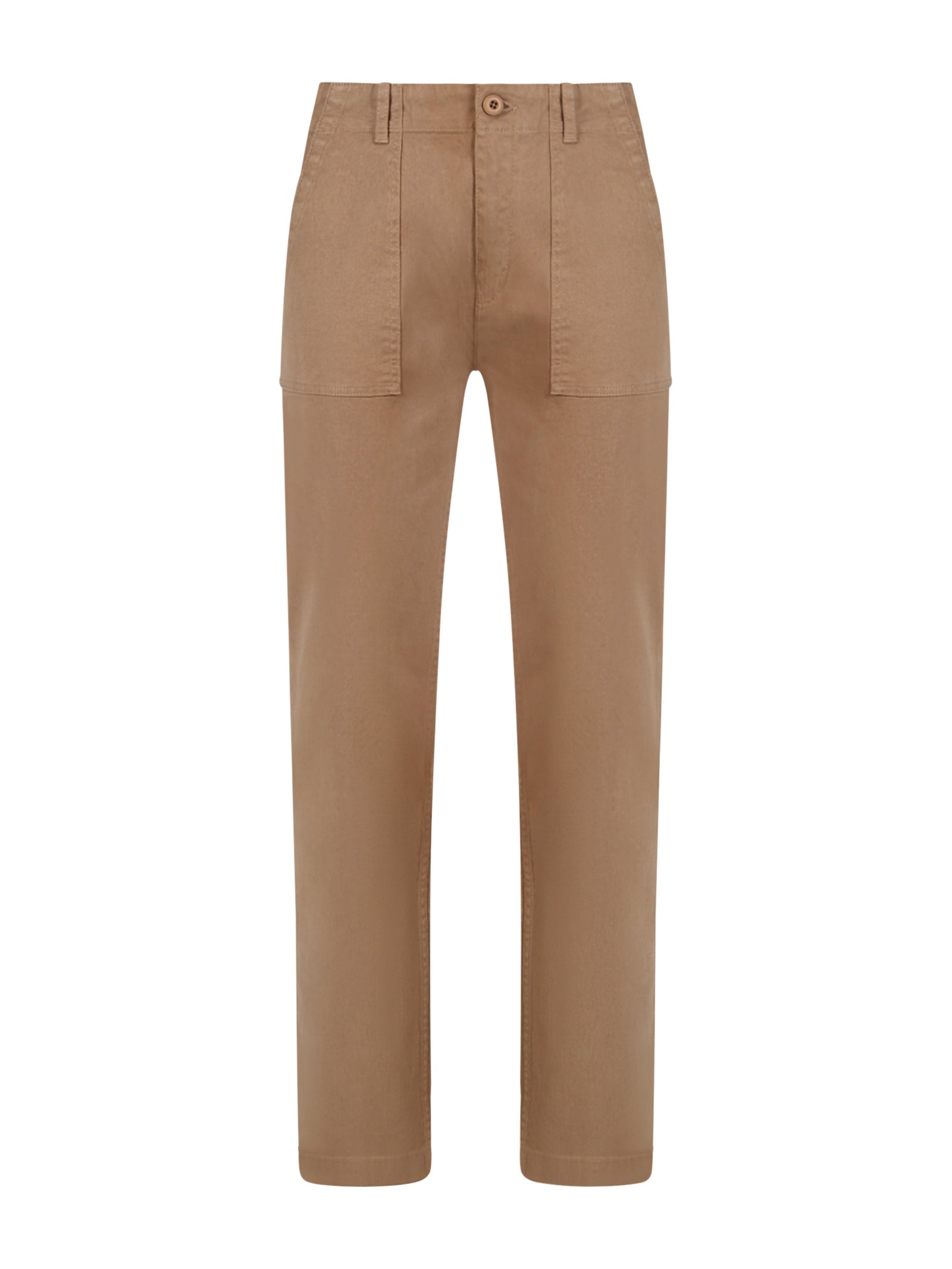 Pantalone Chino in cotone elasticizzato raw -  - Ragno