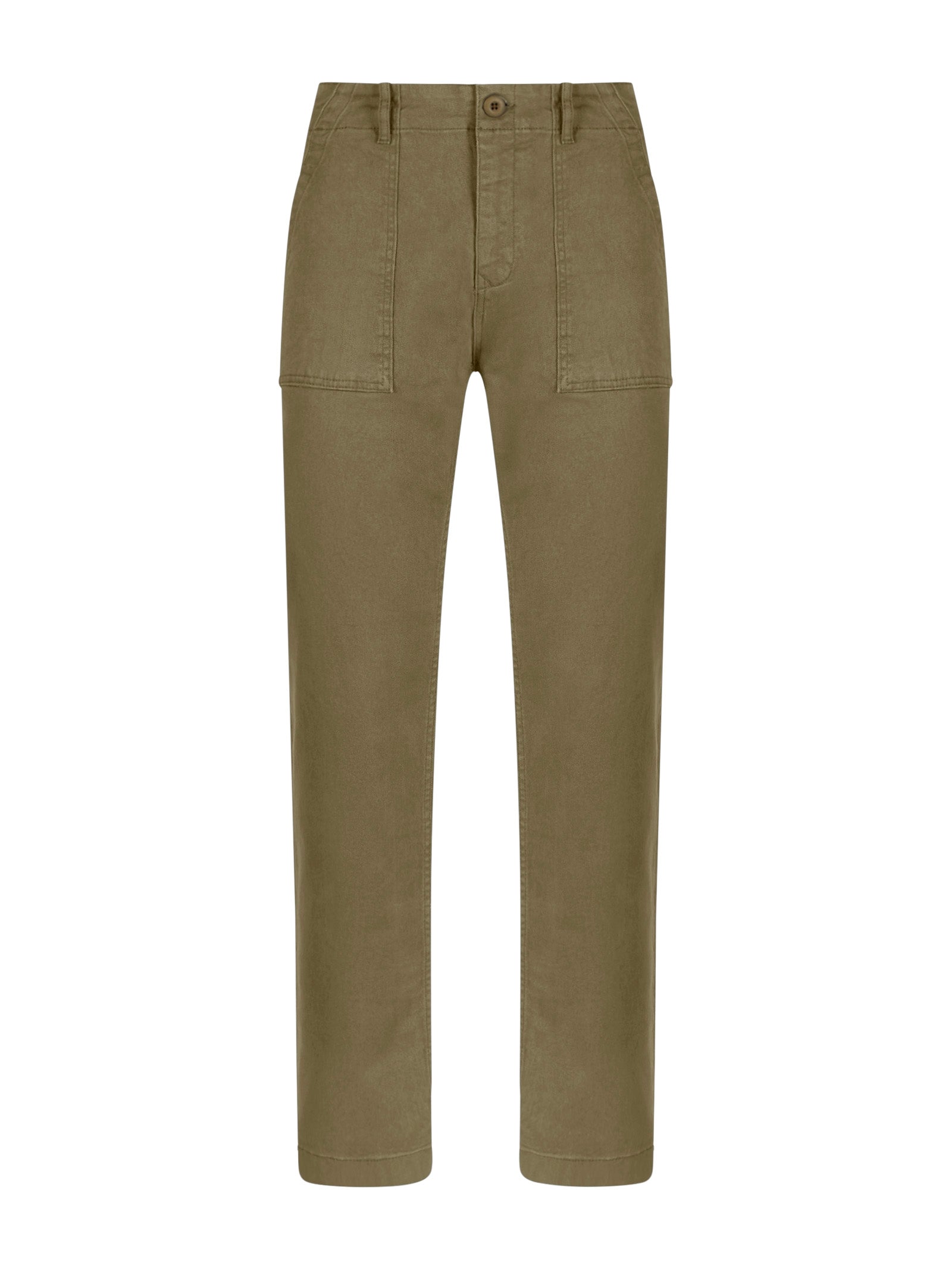 Pantalone Chino in cotone elasticizzato raw -  - Ragno