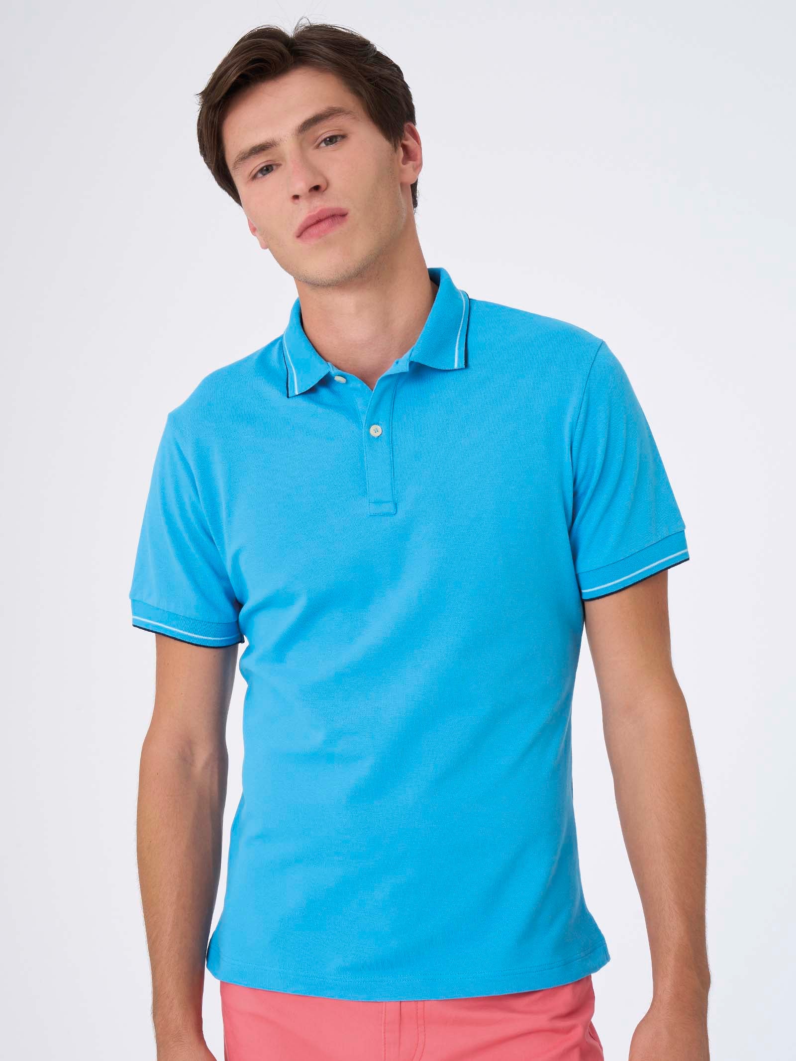 Polo in Eco Cotton Piquet Stretch -  - Ragno