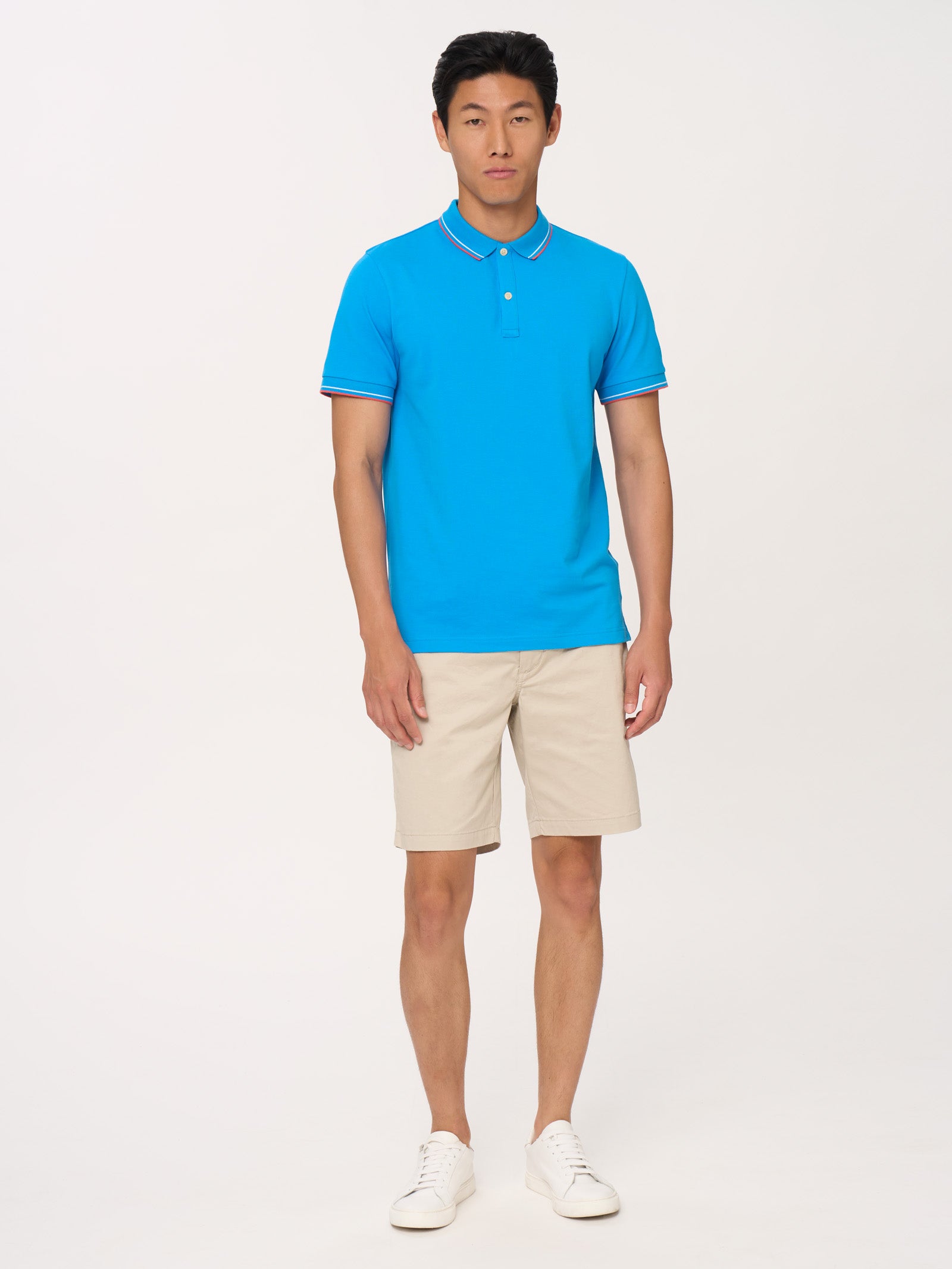 Polo in Eco Cotton Piquet Stretch -  - Ragno