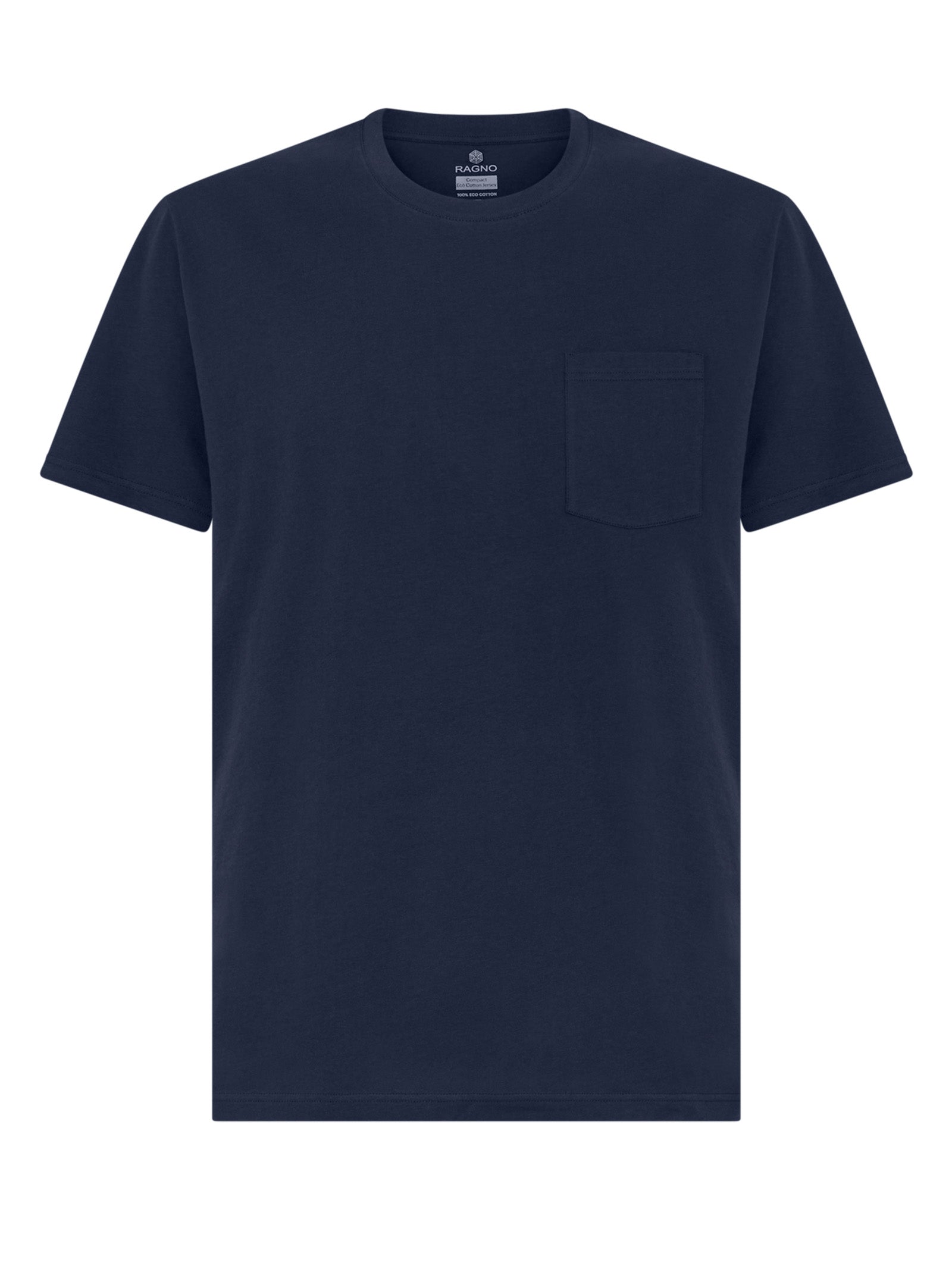 T-shirt in Compact Eco Cotton Jersey -  - Ragno