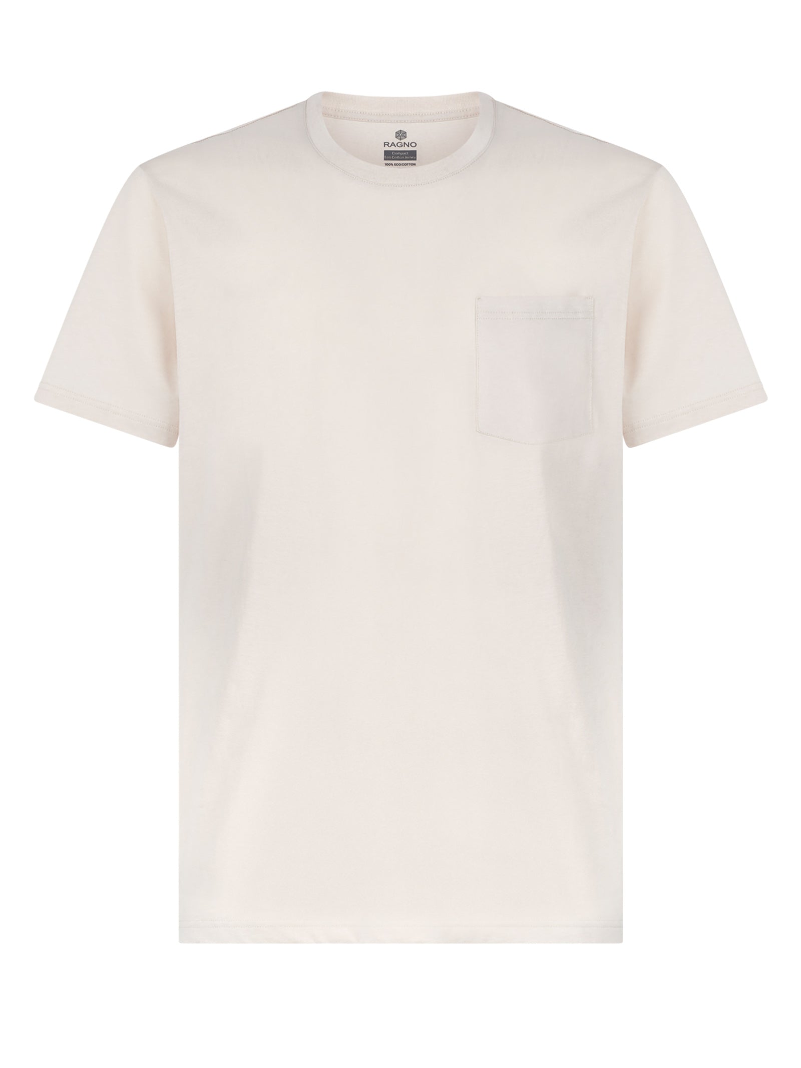 T-shirt in Compact Eco Cotton Jersey -  - Ragno