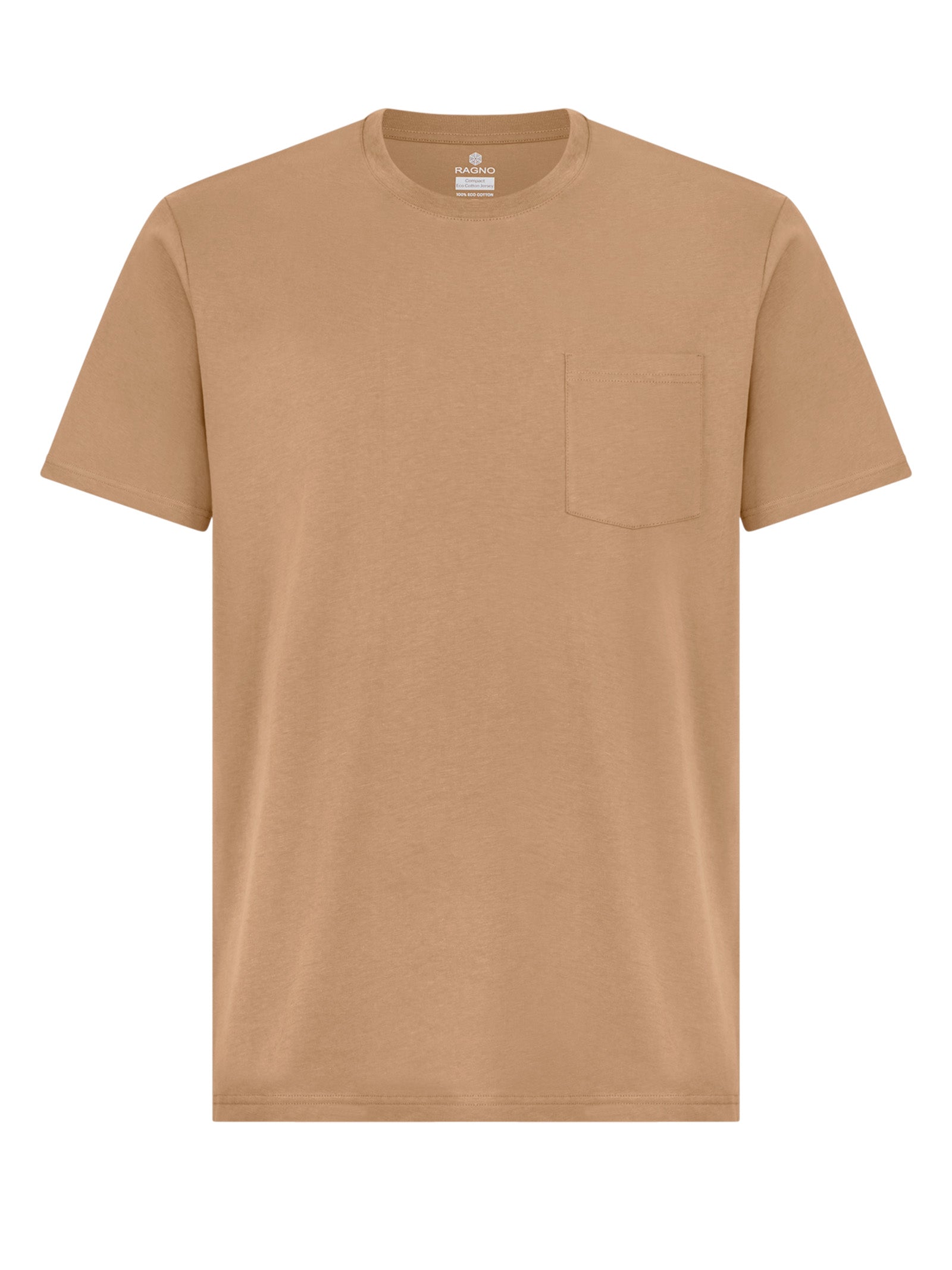 T-shirt in Compact Eco Cotton Jersey -  - Ragno