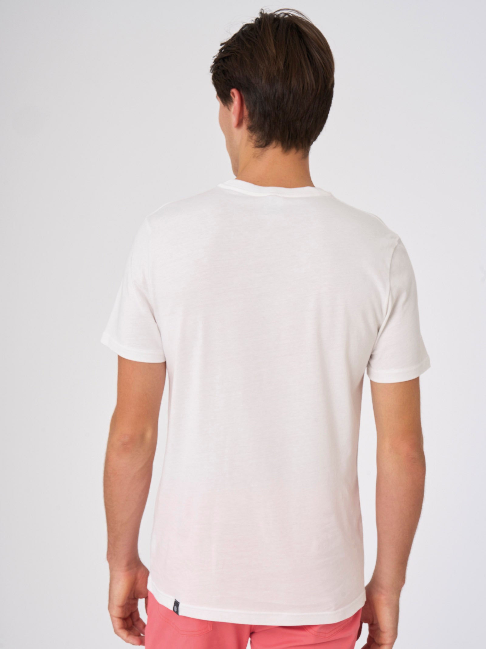 T-shirt slim fit in Compact Eco Cotton Jersey -  - Ragno