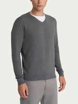 Pull scollo a V Four Seasons Neri Uomo - Ragno