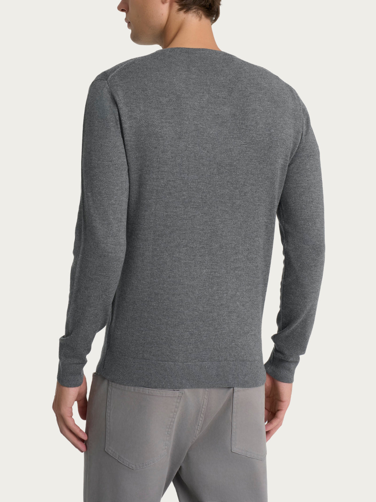 Pull scollo a V Four Seasons Neri Uomo - Ragno