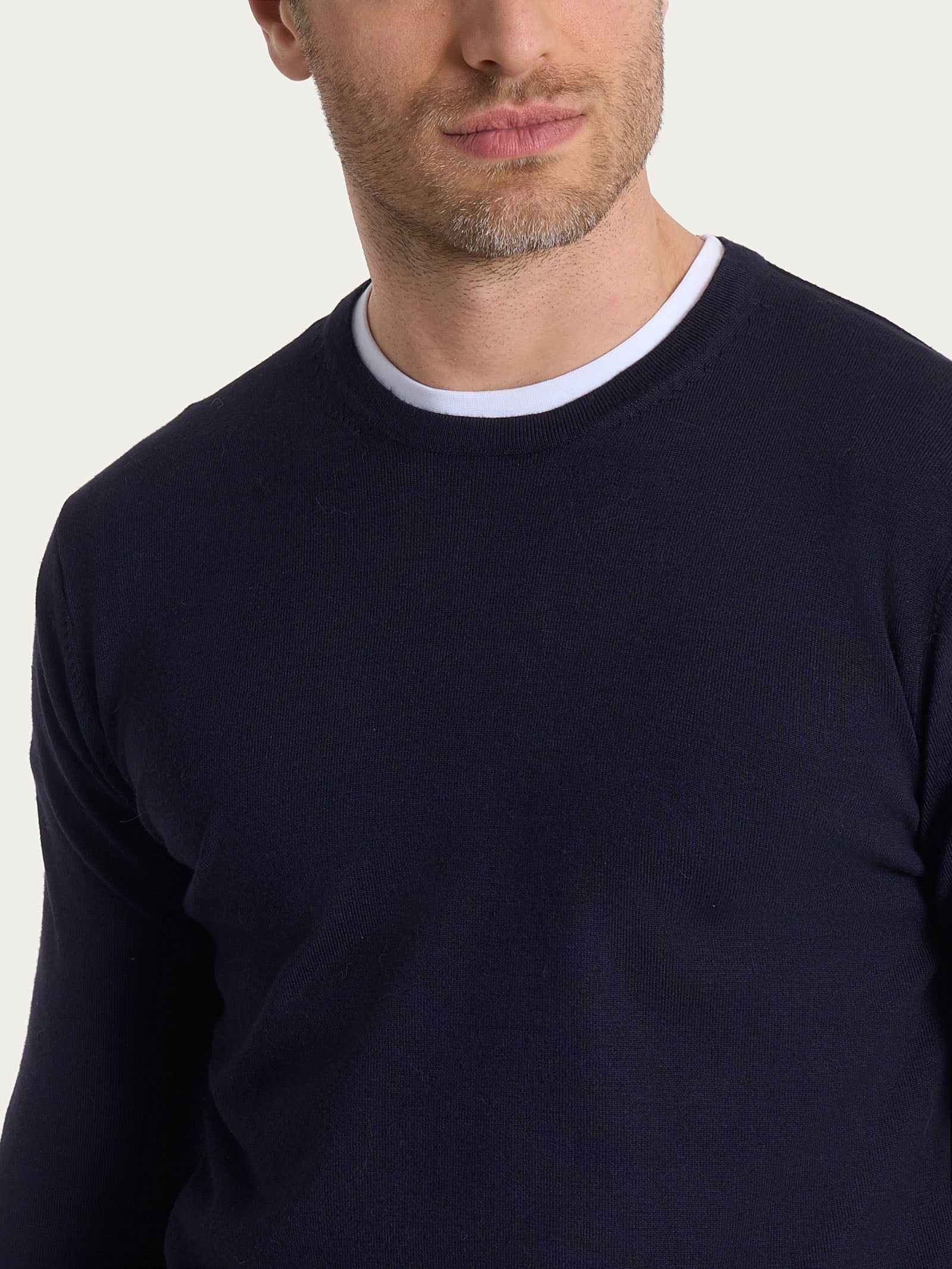 Pull girocollo Four Seasons Blu Uomo - Ragno