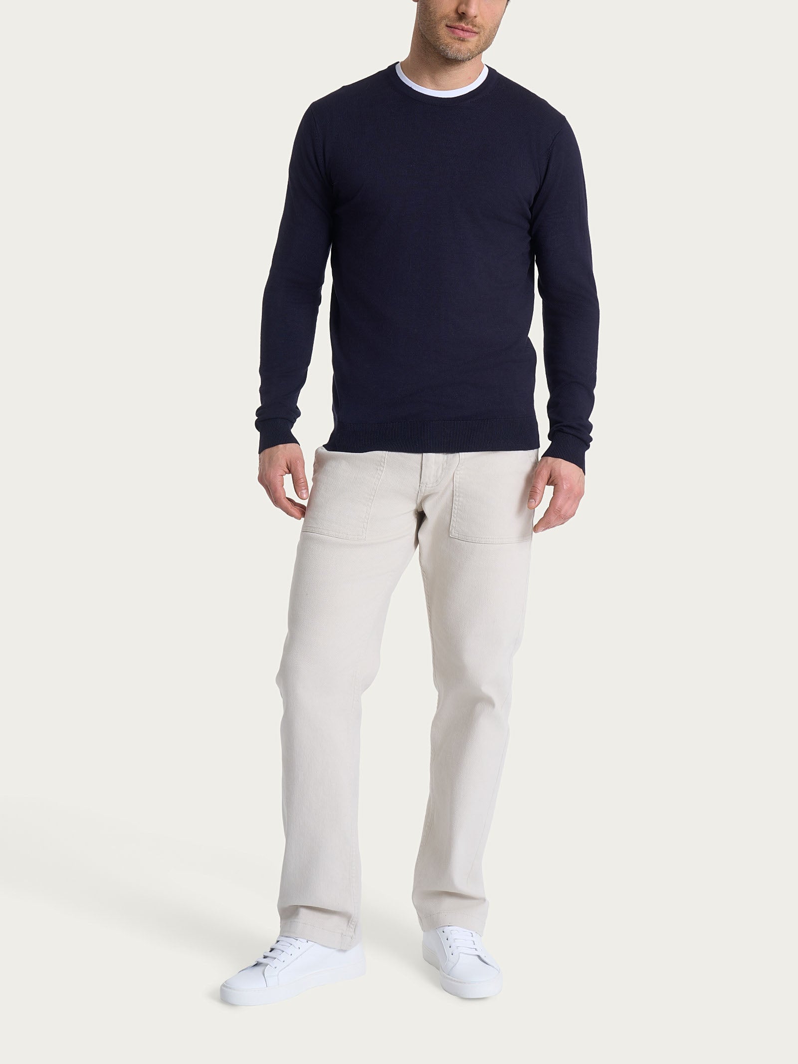 Pull girocollo Four Seasons Blu Uomo - Ragno