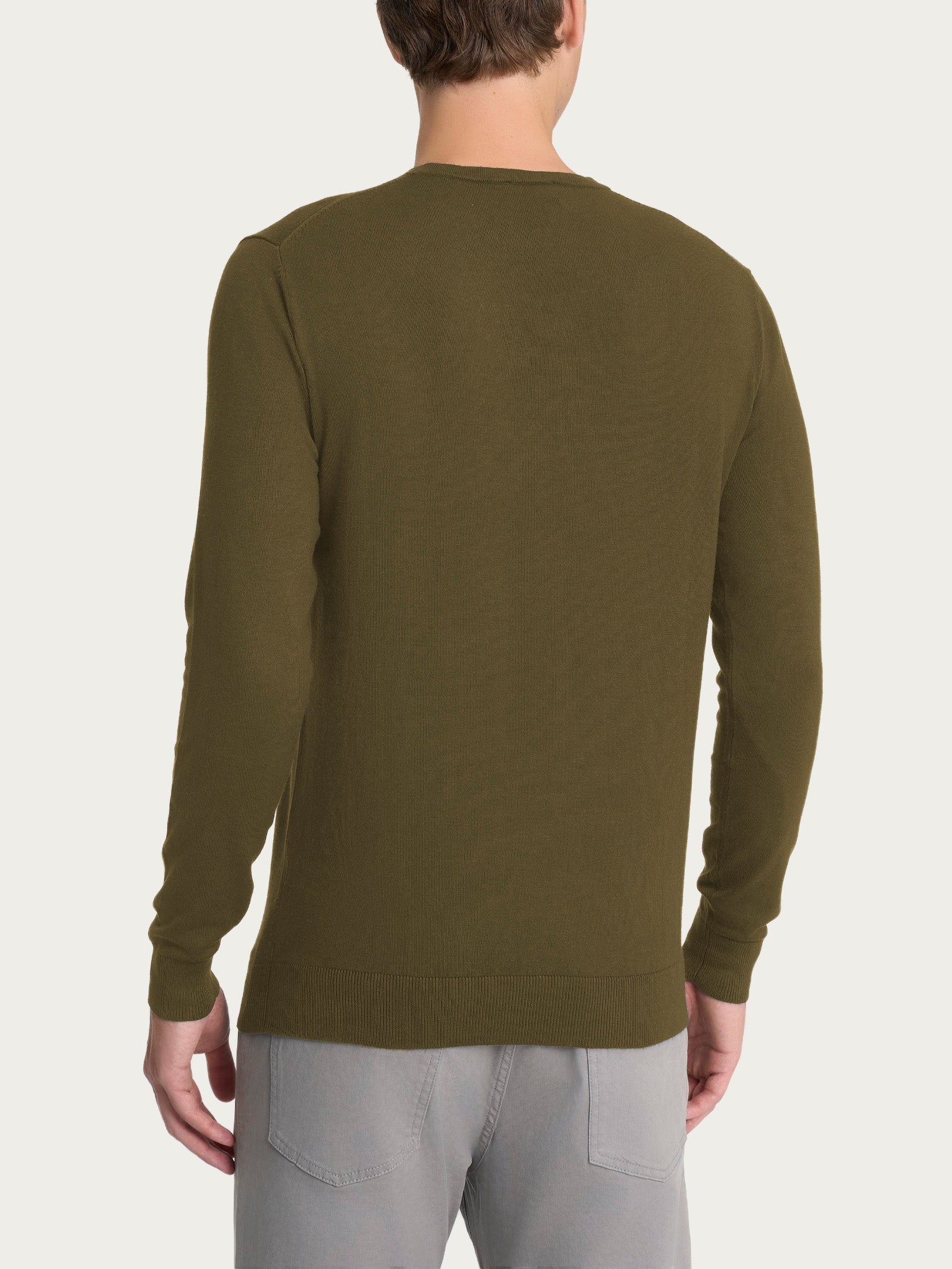 Pull girocollo Four Seasons Verdi Uomo - Ragno