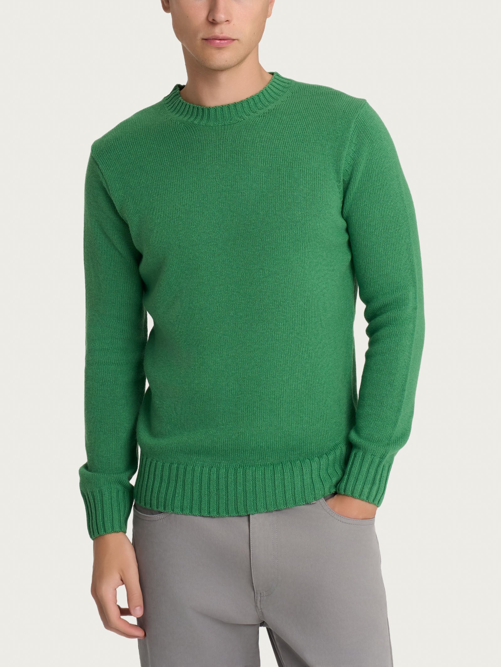 Pull girocollo in filato Nice Wool -  - Ragno