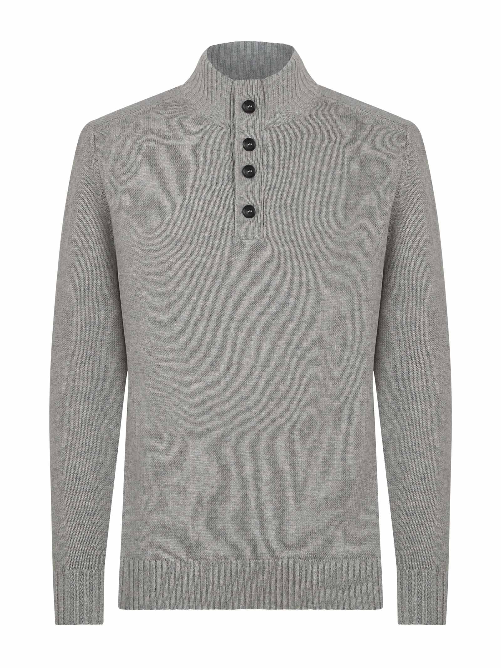 Pull con bottoni in Nice Wool -  - Ragno