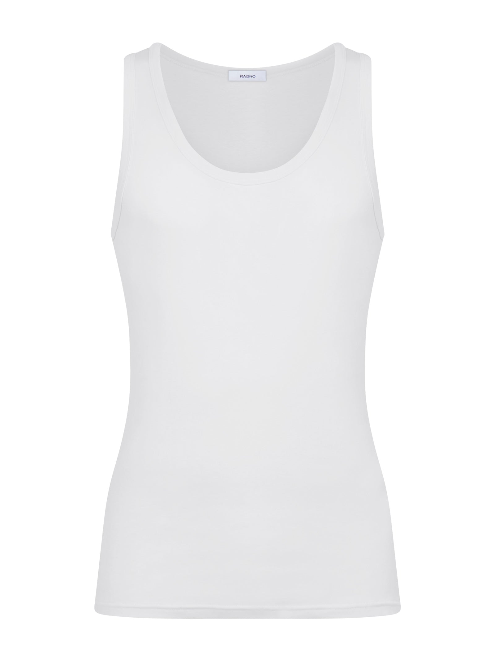 Thermo Cotton - Canottiera a spalla larga in caldo cotone  Bianchi Uomo - Ragno