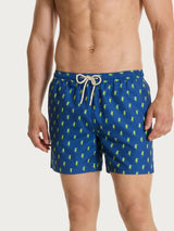 Costume Boxer da mare in fantasia Gialli Uomo - Ragno