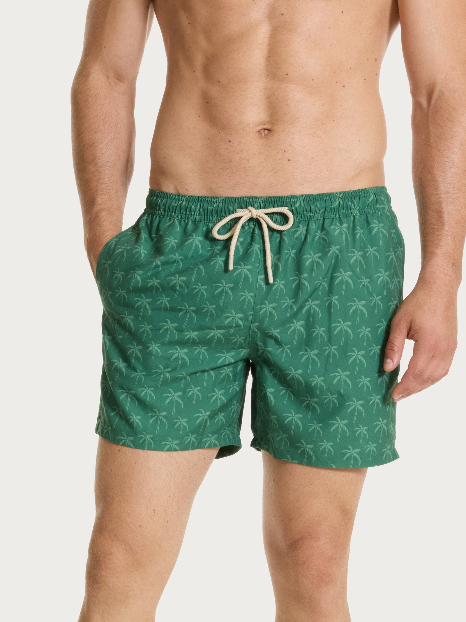 Costume Boxer da mare in fantasia Verdi Uomo - Ragno