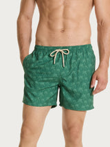Costume Boxer da mare in fantasia Verdi Uomo - Ragno