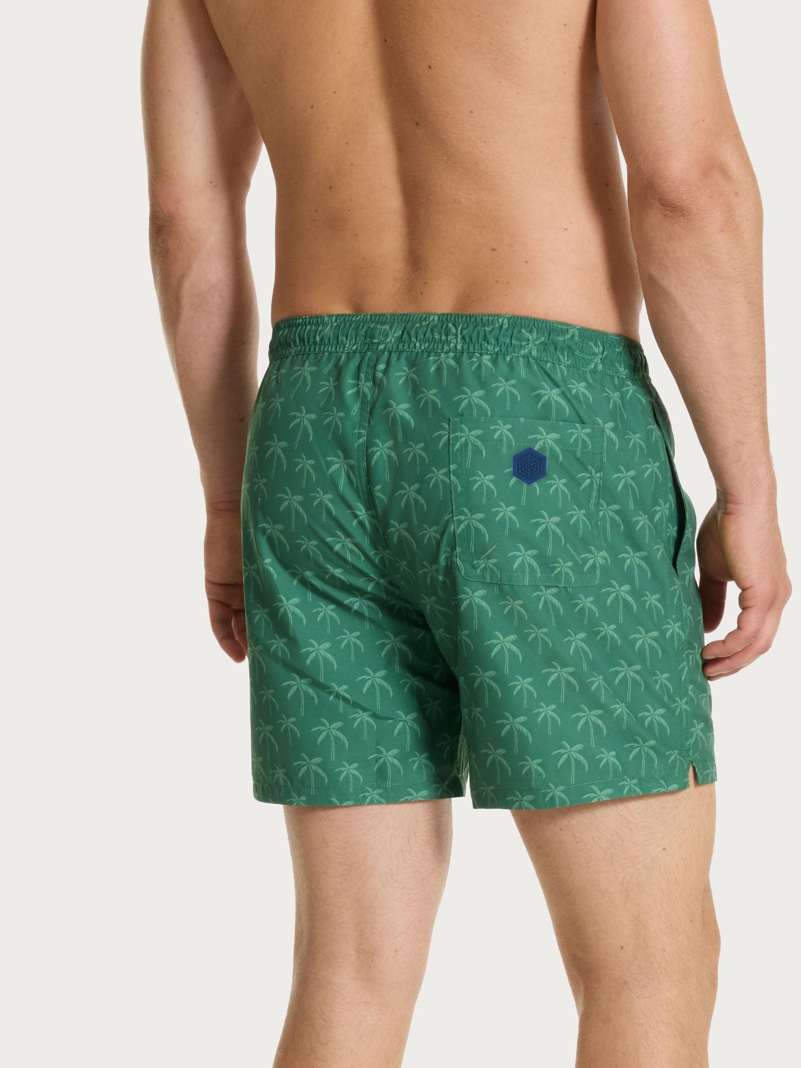 Costume Boxer da mare in fantasia Verdi Uomo - Ragno