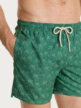 Costume Boxer da mare in fantasia Verdi Uomo - Ragno