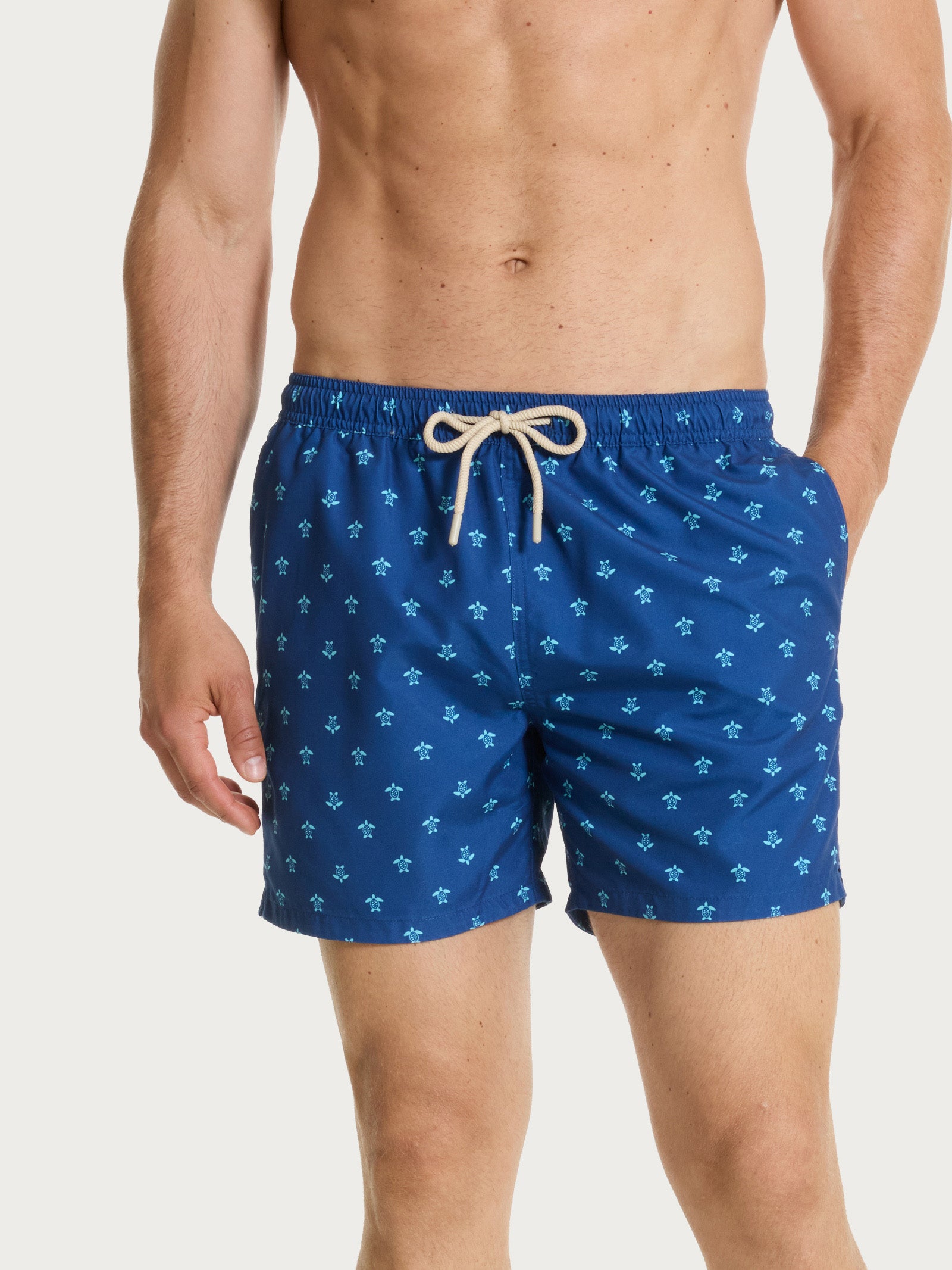 Costume Boxer da mare in fantasia Azzurri Uomo - Ragno