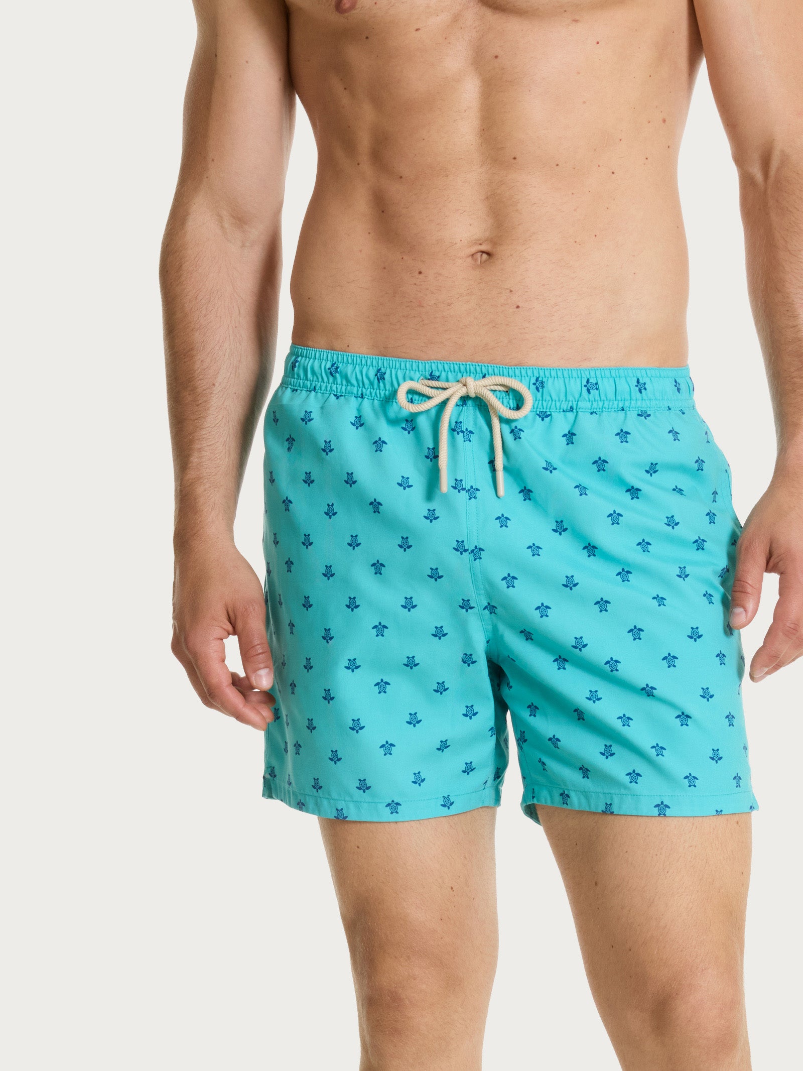 Costume Boxer da mare in fantasia Azzurri Uomo - Ragno