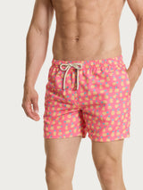 Costume Boxer da mare in fantasia Rosa Uomo - Ragno