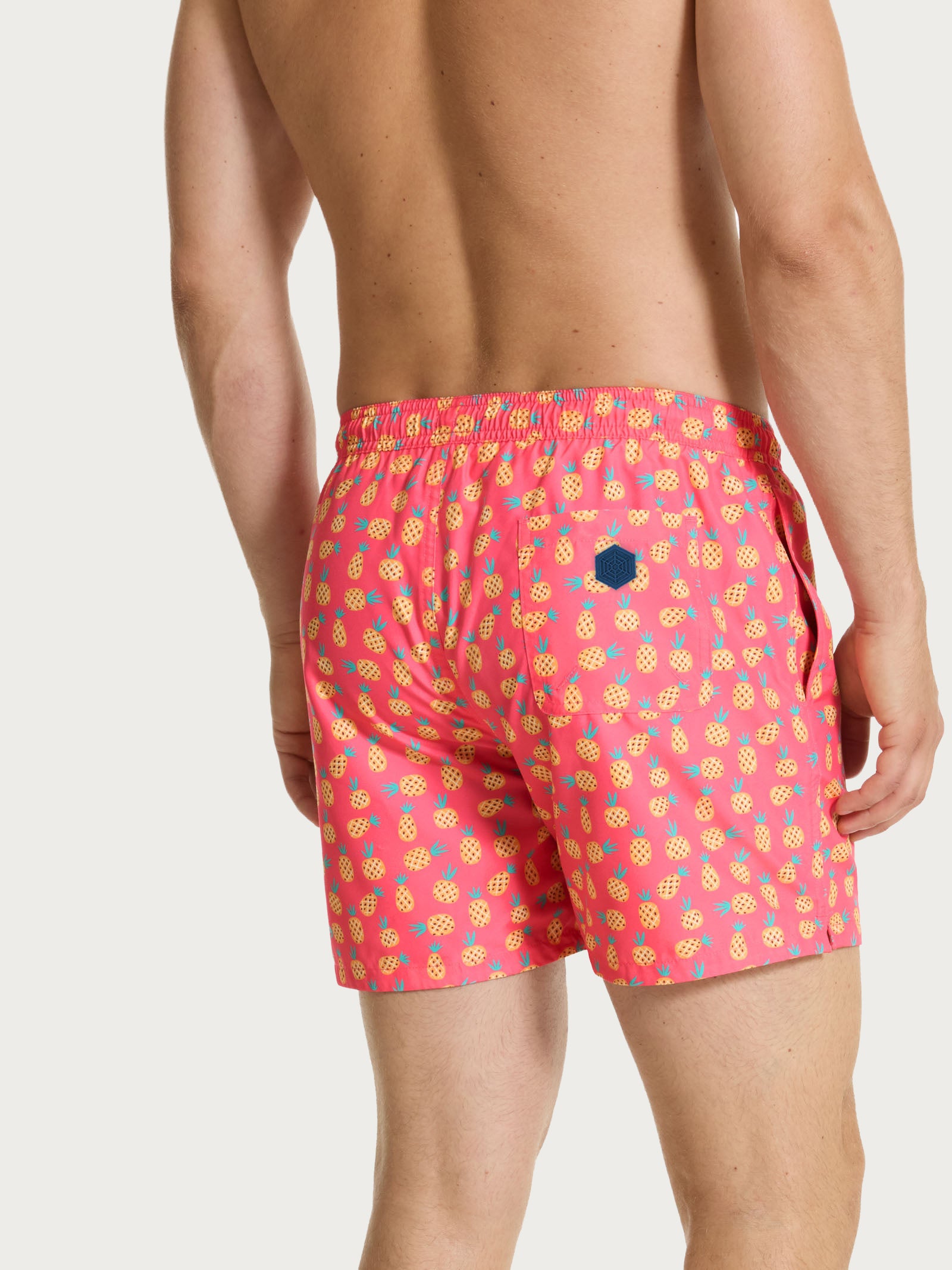 Costume Boxer da mare in fantasia Rosa Uomo - Ragno