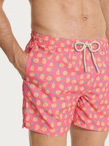 Costume Boxer da mare in fantasia Rosa Uomo - Ragno