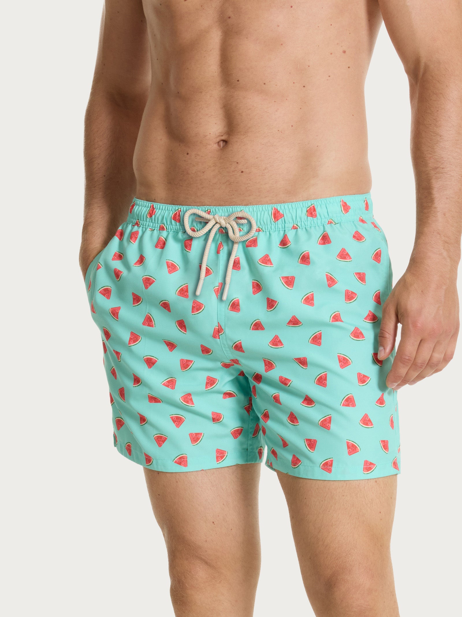 Costume Boxer da mare in fantasia Verdi Uomo - Ragno
