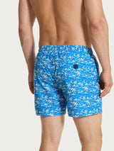 Costume Boxer da mare in fantasia Azzurri Uomo - Ragno
