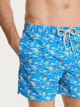 Costume Boxer da mare in fantasia Azzurri Uomo - Ragno