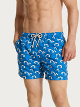 Costume Boxer da mare in fantasia Grigi Uomo - Ragno