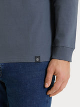 Maglietta a manica lunga in Heavy Duty Jersey Neri Uomo - Ragno