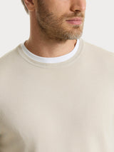 Bianco Men's Summertime crew-neck pullover - Ragno