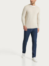 Bianco Men's Summertime crew-neck pullover - Ragno