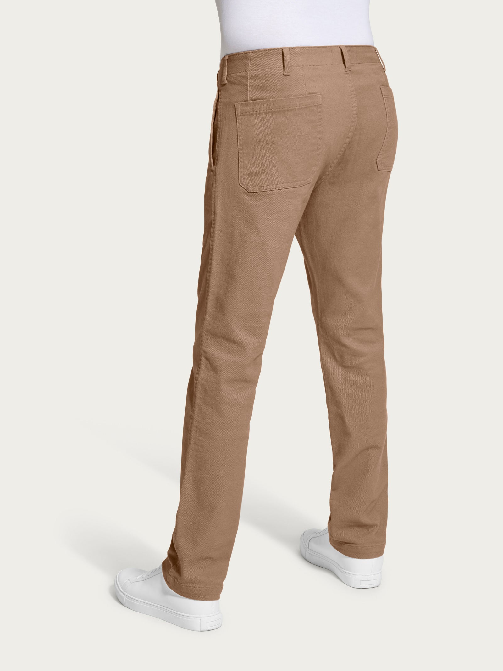 Pantalone mariner in Twill di cotone elasticizzato -  - Ragno