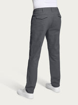 Pantalone chino in Raw Twill di cotone elasticizzato -  - Ragno