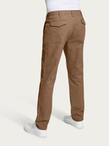 Pantalone chino in Raw Twill di cotone elasticizzato -  - Ragno