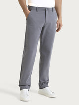 Pantalone con tasche america in Raw Twill di Cotone Neri Uomo - Ragno