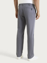 Pantalone con tasche america in Raw Twill di Cotone Neri Uomo - Ragno