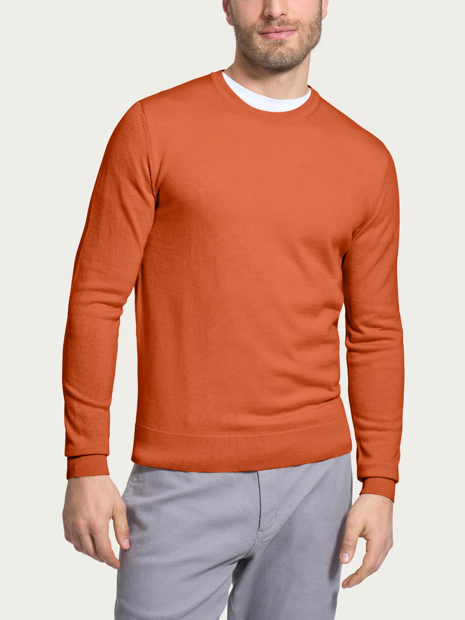 Pull girocollo in Merino Soft -  - Ragno