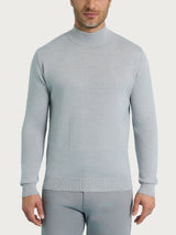 Lupetto in maglia unita in Merino Soft Neri Uomo - Ragno