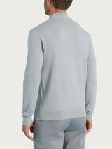 Lupetto in maglia unita in Merino Soft Neri Uomo - Ragno